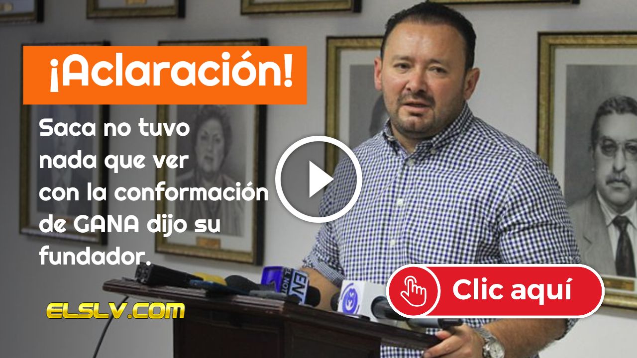 Fundador de GANA desmiente a ARENA